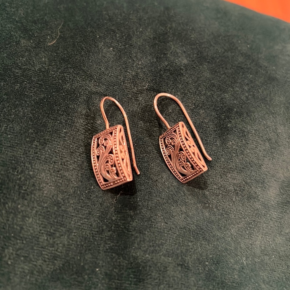 Silver French Wire Earrings